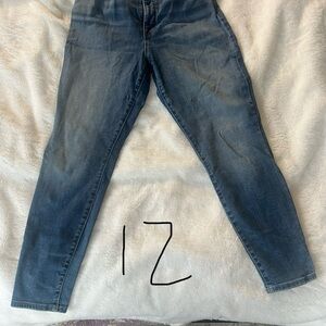 Lucky Brand High Rise Blue Jeans